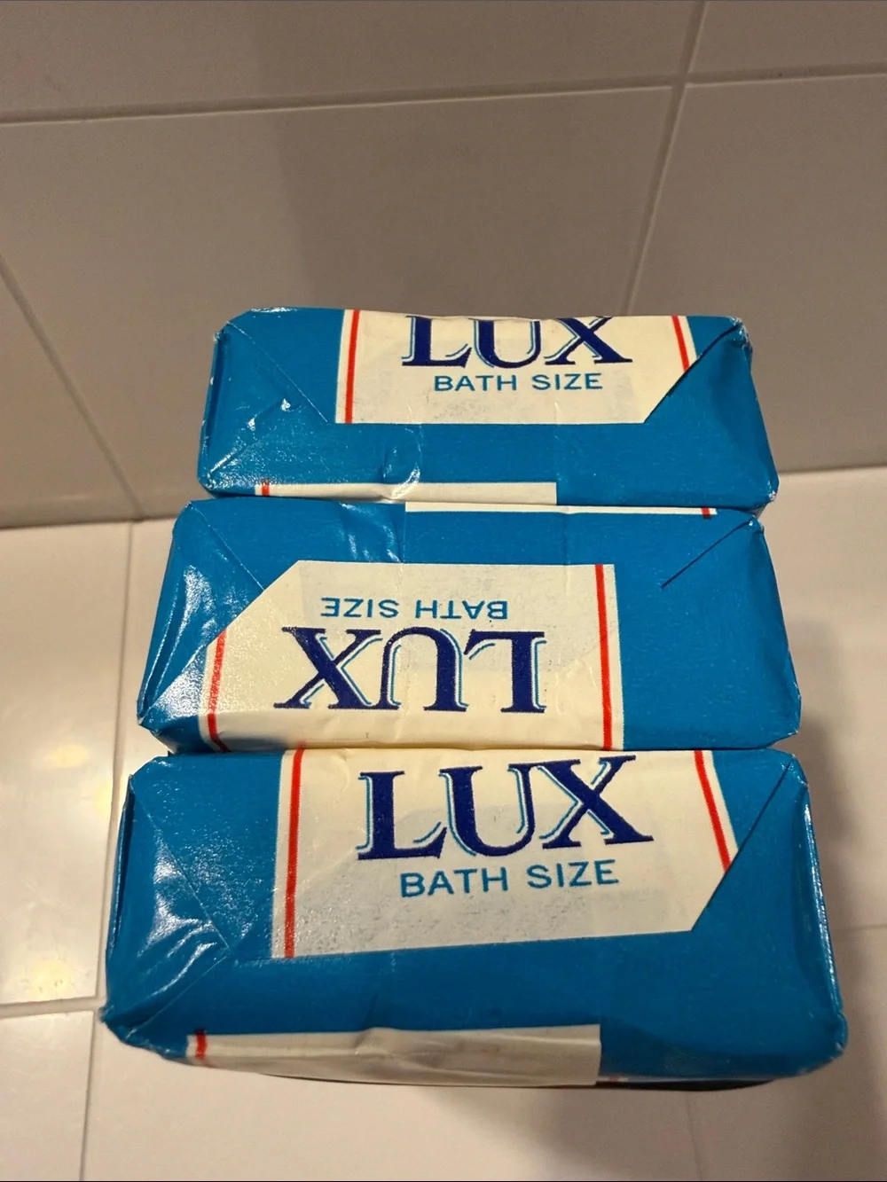 Lux Soap 3-Pack Bath Size Bars